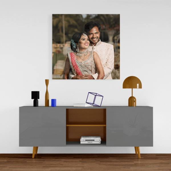 Square Acrylic Photo Frame | Personalized Photo Print Wall Décor