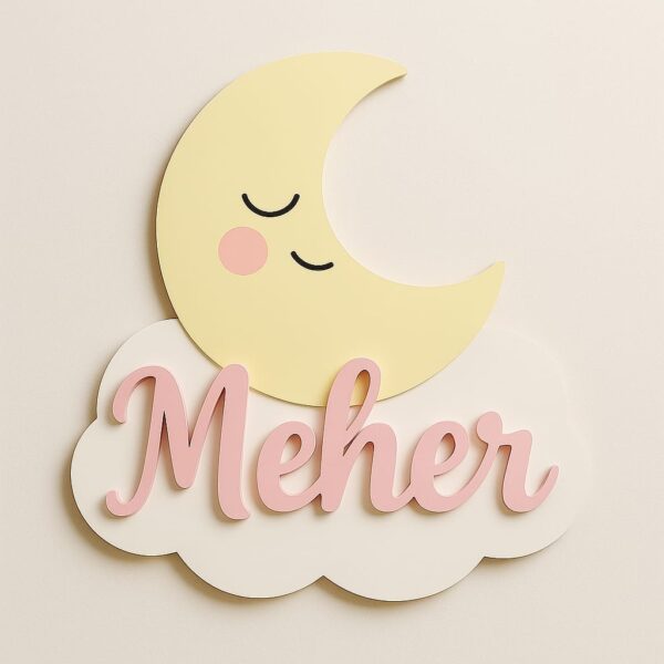 Acrylic Multilayer Kids Nameplate