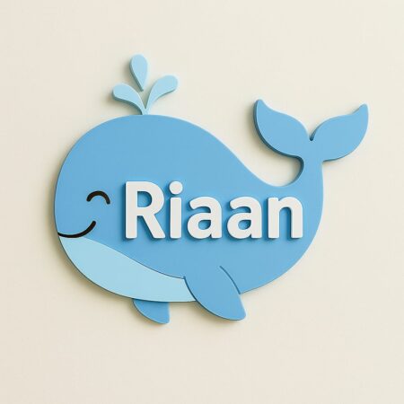 Acrylic Multilayer Kids Nameplate