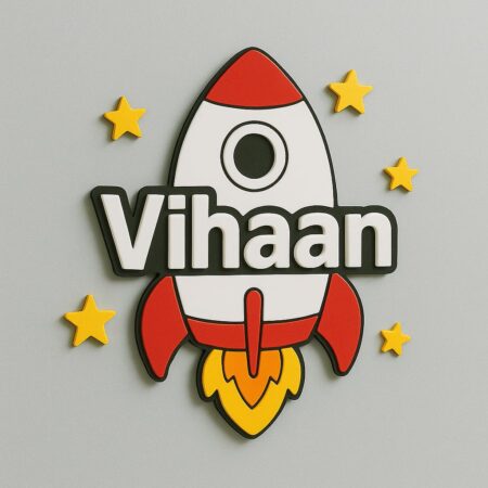 Acrylic Multilayer Kids Nameplate