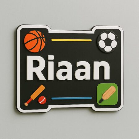 Acrylic Multilayer Kids Nameplate