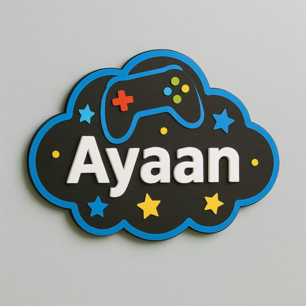 Acrylic Multilayer Kids Nameplate