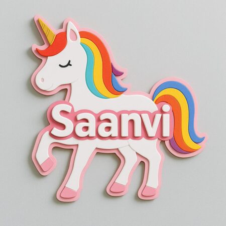 Acrylic Multilayer Kids Nameplate
