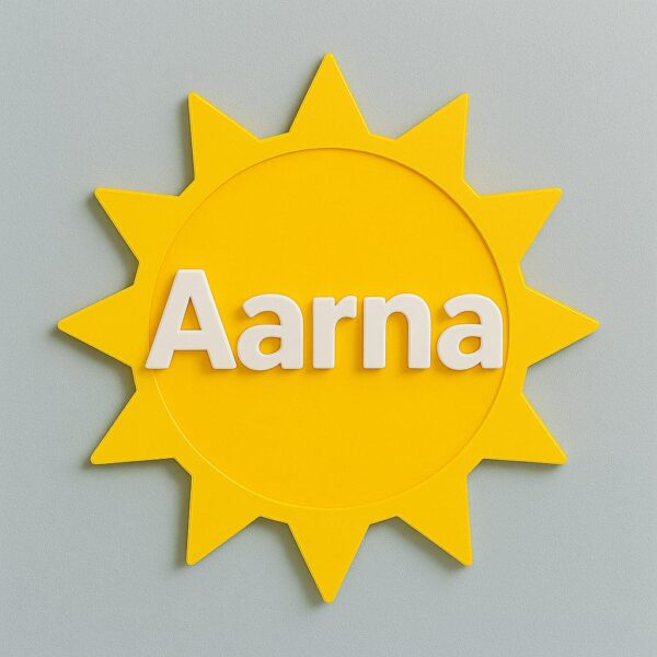 Acrylic Multilayer Kids Namplate