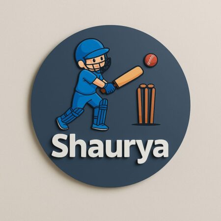 Acrylic Multilayer Kids Nameplate