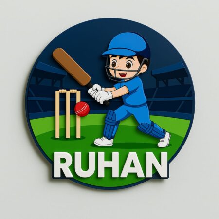 Acrylic Multilayer Kids Nameplate
