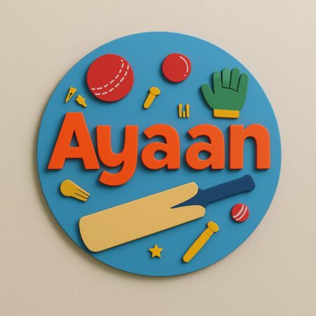 Acrylic Multilayer Kids Nameplate
